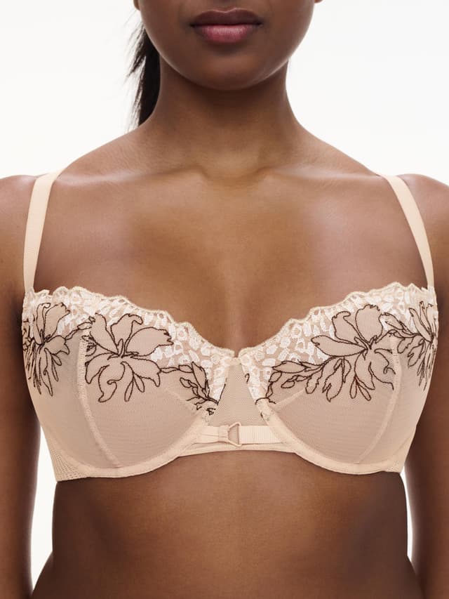 Chantelle Soutien-gorge Corbeille - Beige / Noir - Spice