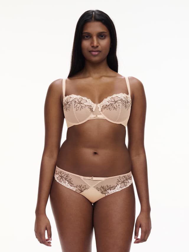 Chantelle Soutien-gorge Corbeille - Beige / Noir - Spice