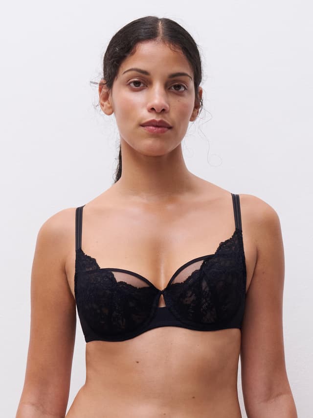 chantelle Soutien-gorge corbeille - Noir - Crush
