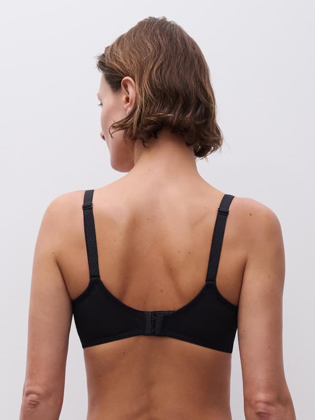 Chantelle Soutien-gorge Corbeille - Noir - Fleurs