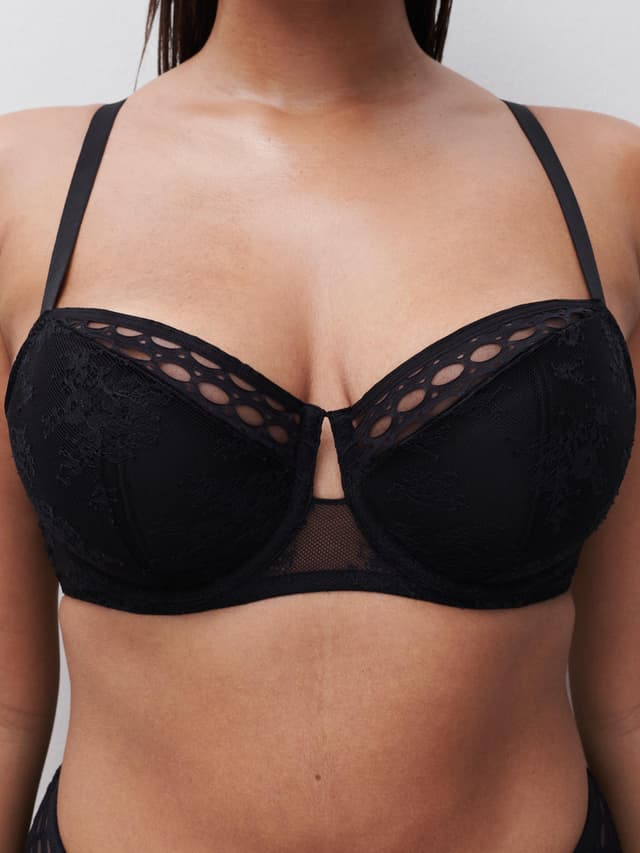 Chantelle Soutien-gorge Corbeille - Noir - Poison