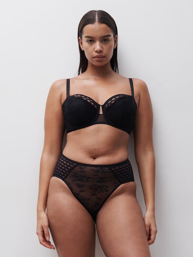 Chantelle Soutien-gorge Corbeille - Noir - Poison