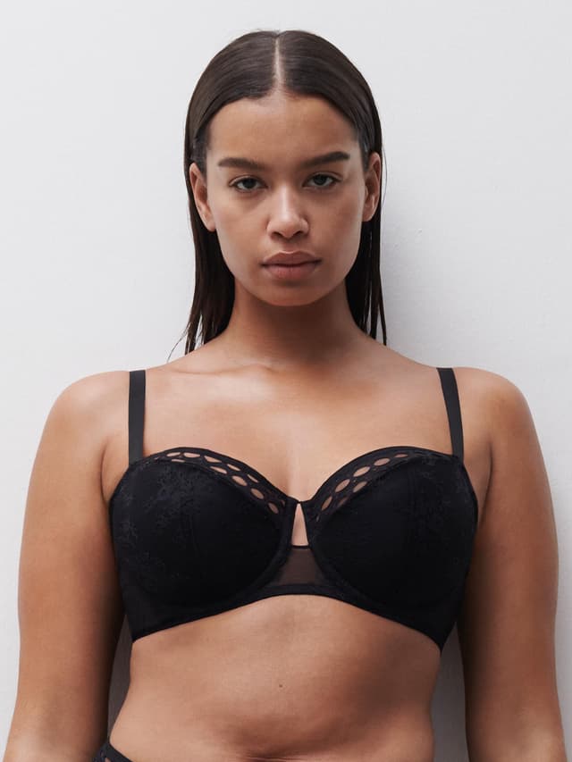 chantelle Soutien-gorge corbeille - Noir - Poison