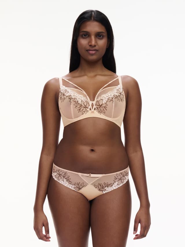 Chantelle Soutien-gorge Emboîtant - Beige / Noir - Spice