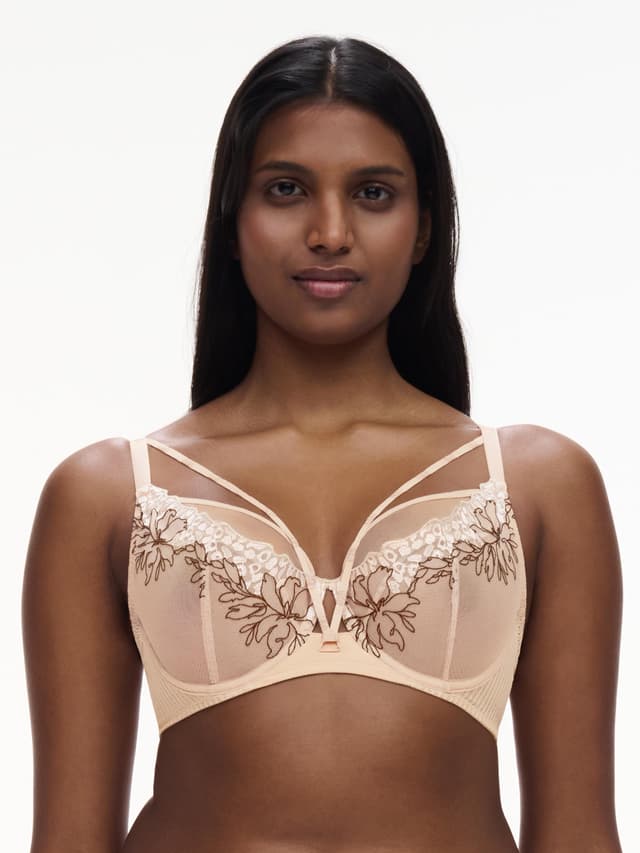 chantelle Soutien-gorge emboîtant - Beige / Noir - Spice