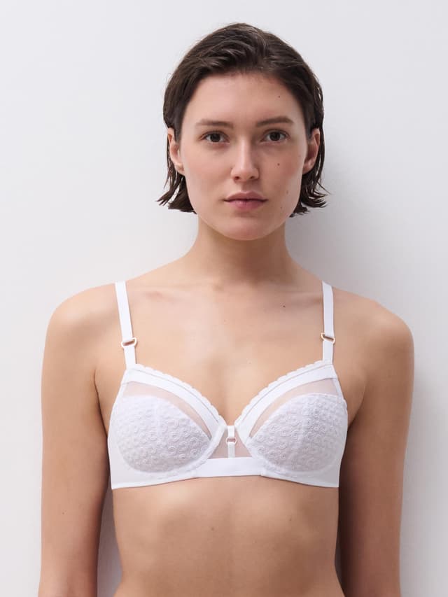 Chantelle Soutien-gorge Emboîtant - Blanc - Monogram