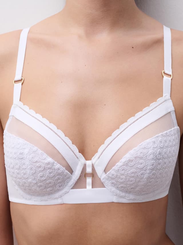Chantelle Soutien-gorge Emboîtant - Blanc - Monogram