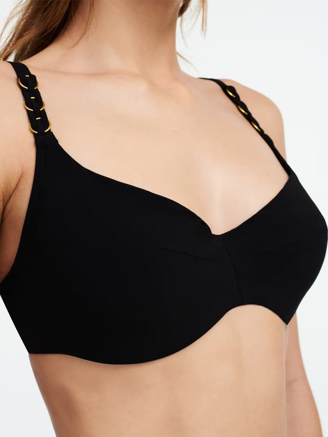 Chantelle Soutien-gorge Emboîtant - Noir - Emblem
