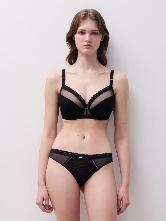 Chantelle Soutien-gorge Emboîtant - Noir - Monogram