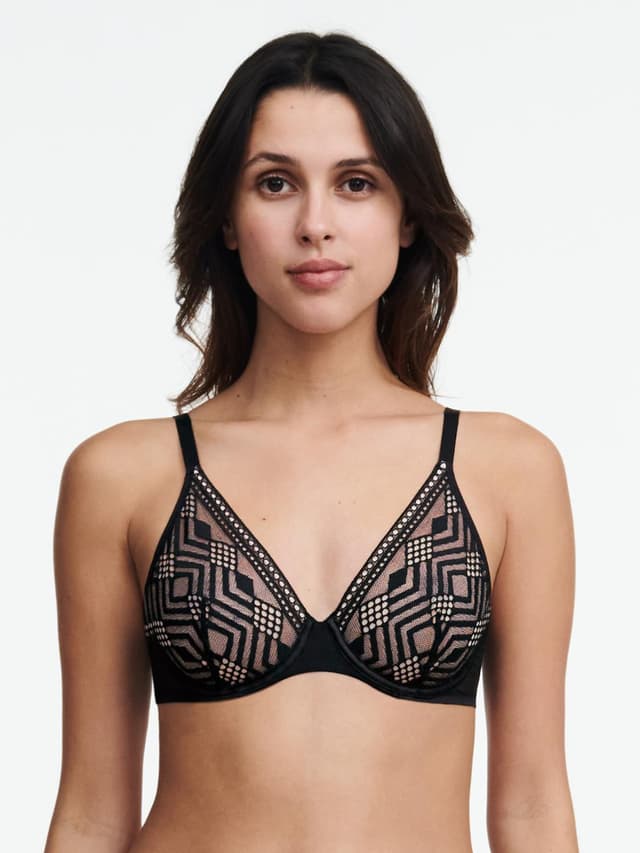 chantelle Soutien-gorge emboîtant - Noir - Ondine