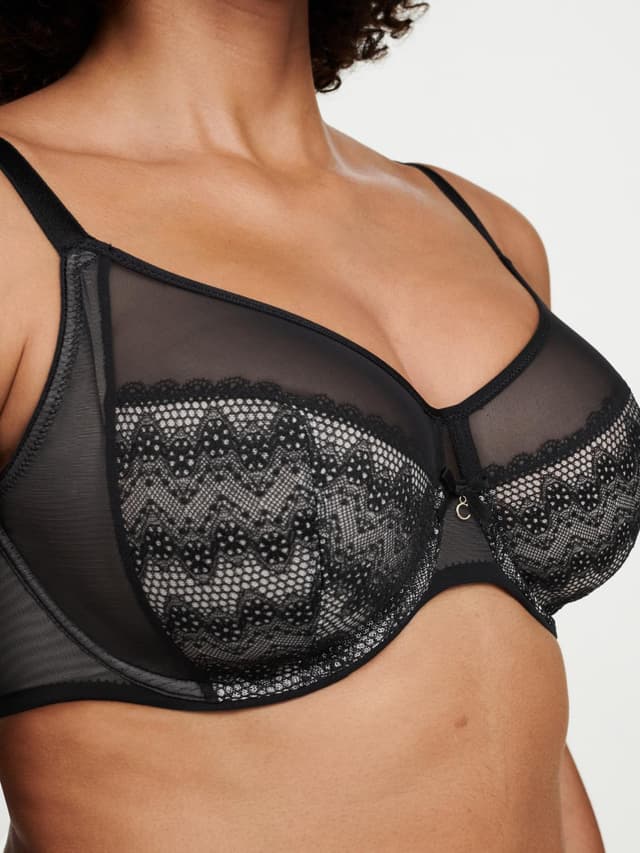 Chantelle Soutien-gorge Emboîtant - Noir - Révèle Moi