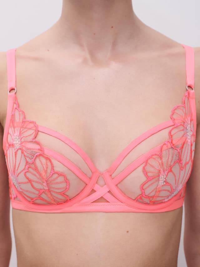 Chantelle Soutien-gorge Emboîtant - Rose Miami - Lush