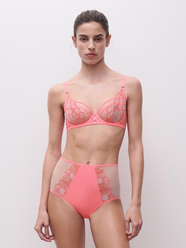 Chantelle Soutien-gorge Emboîtant - Rose Miami - Lush