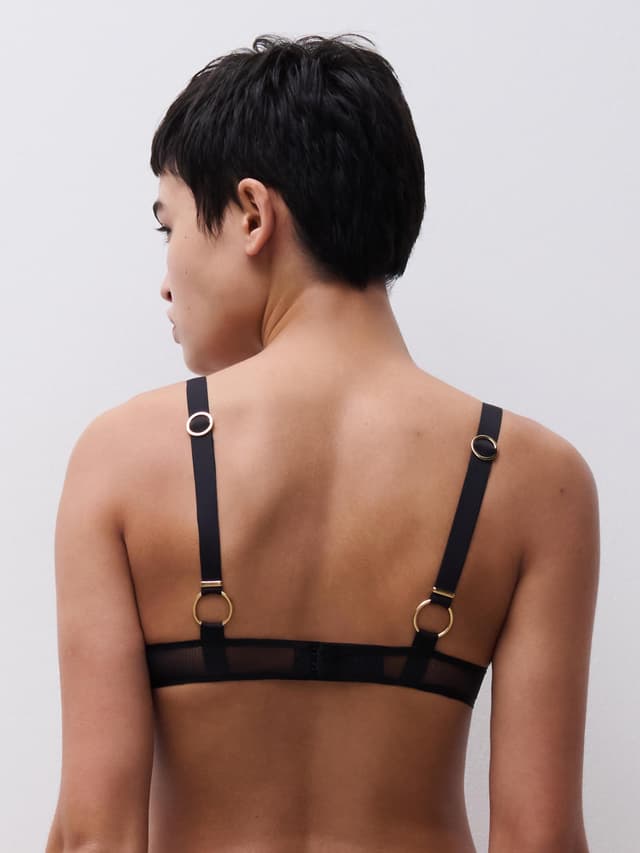 Chantelle Soutien-gorge Plongeant - Noir - Xquisite