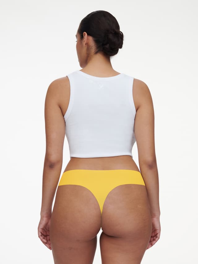 Chantelle String - Jaune - Pulpies