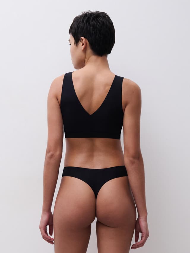 Chantelle String - Noir - SoftStretch