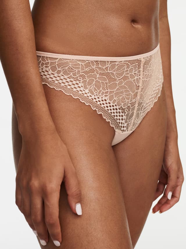 Chantelle Tanga - Beige Doré - Pila