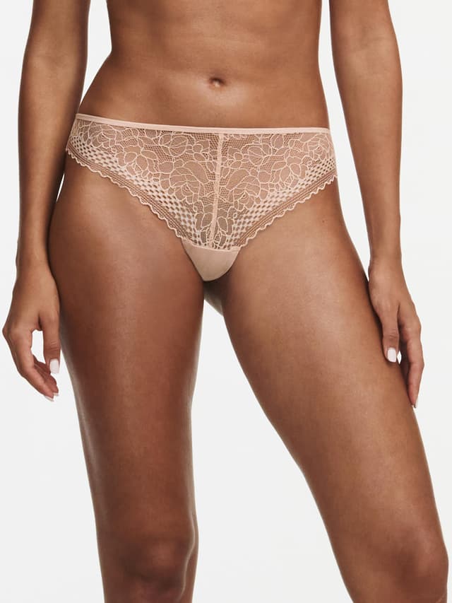 chantelle Tanga - Beige doré - Pila