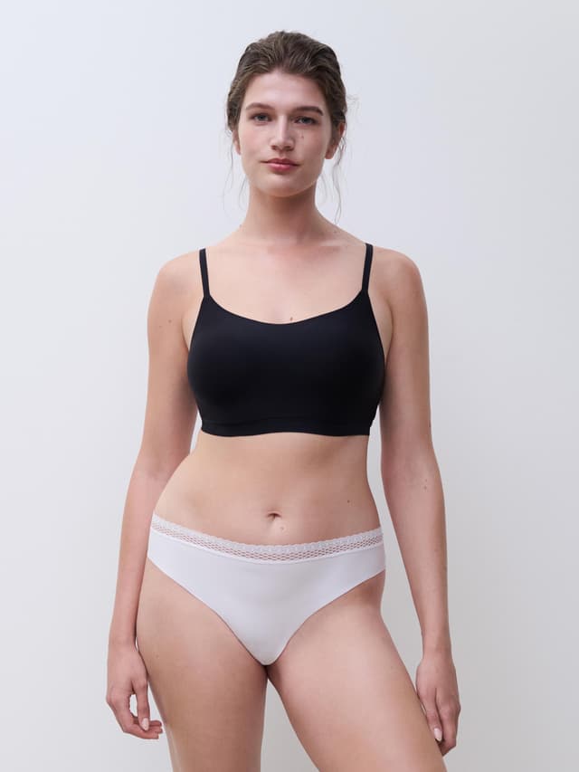 Chantelle Tanga - Blanc - Cozy Chic