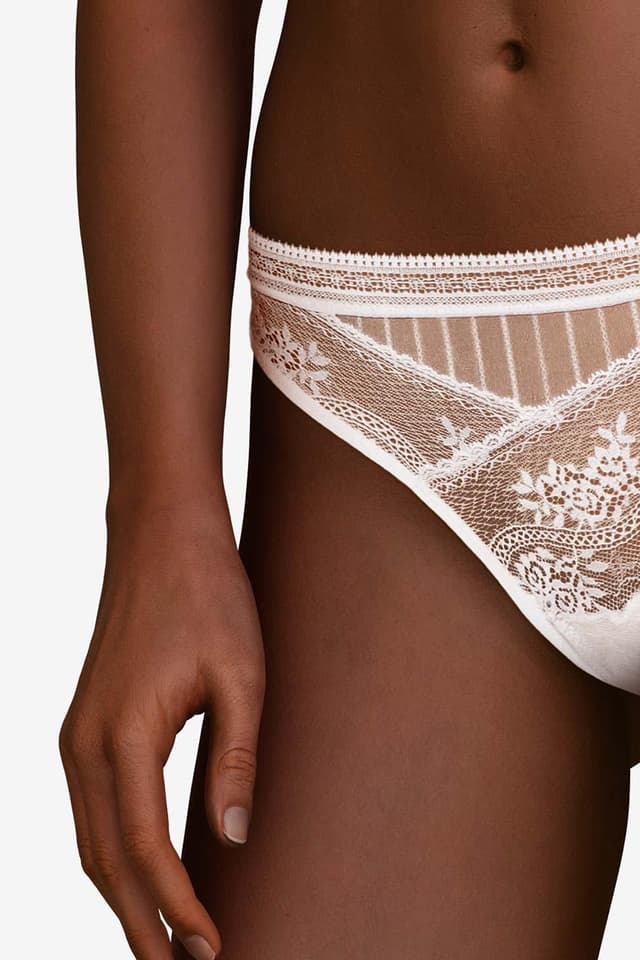 Chantelle Tanga - Blanc - Maddie