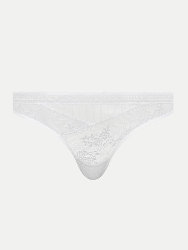 Chantelle Tanga - Blanc - Maddie
