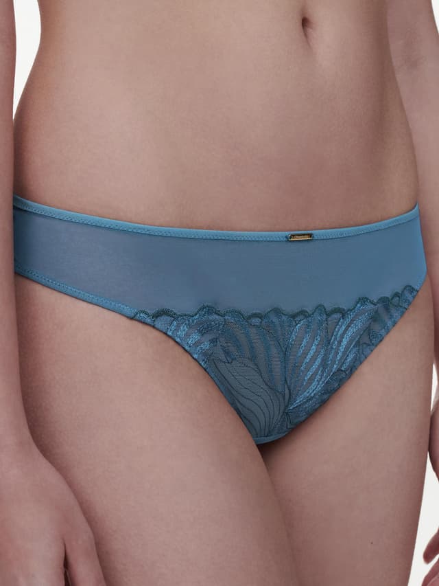 Chantelle Tanga - Bleu Jeans - Legend
