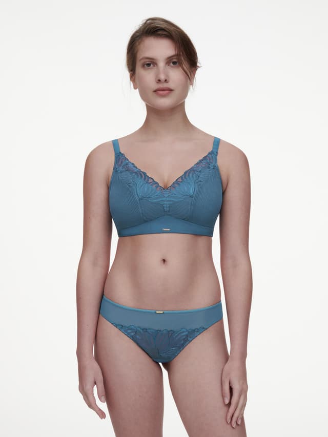 Chantelle Tanga - Bleu Jeans - Legend