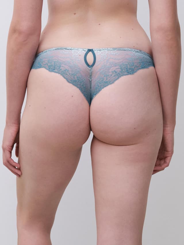 Chantelle Tanga - Bleu Pétrole Dégradé - Crush