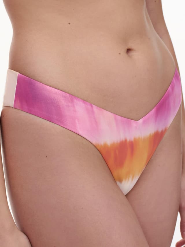 Chantelle Tanga - Crème Glacée - Metallic