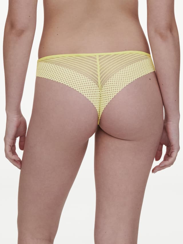 Chantelle Tanga - Jaune Citrus - Play
