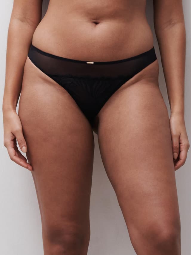chantelle Tanga - Noir - Legend