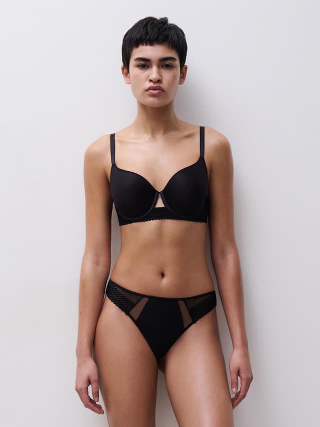 Chantelle Tanga - Noir - Play