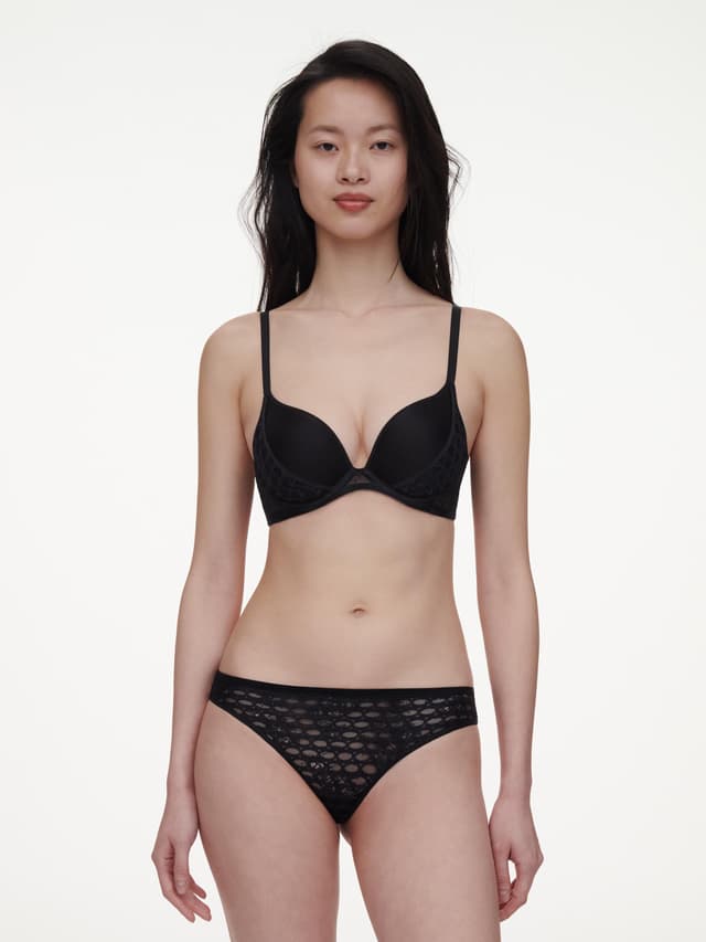 Chantelle Tanga - Noir - Poison