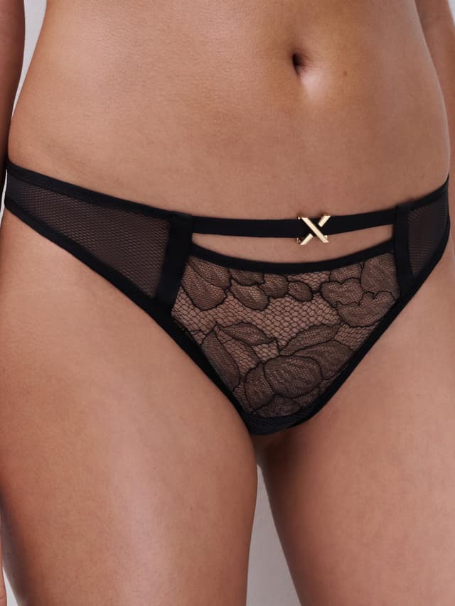 Chantelle Tanga - Noir - Xquisite