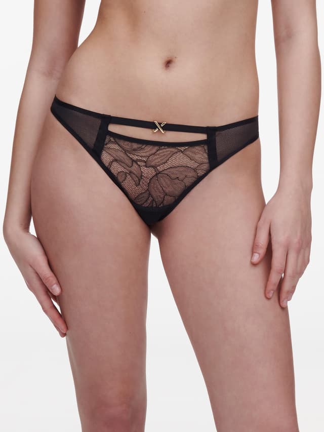 Chantelle Tanga - Noir - Xquisite