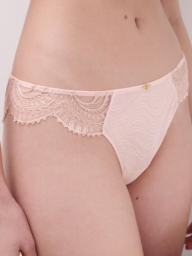 Chantelle Tanga - Rose Taffetas - Mystic Dream