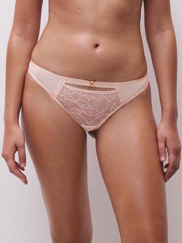 chantelle Tanga - Rose taffetas - Xquisite