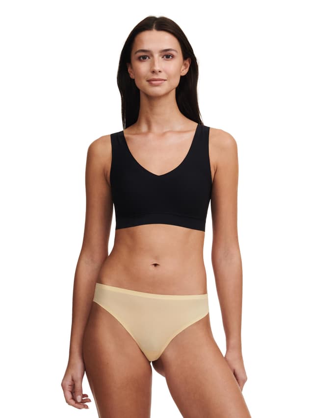 Chantelle UW BO. THONG - Jaune Tournesol - SoftStretch