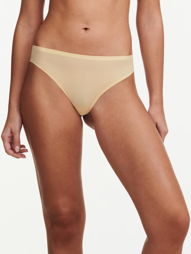 chantelle UW BO. THONG - Jaune tournesol - SoftStretch