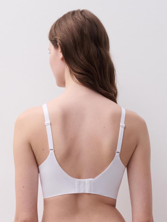Chantelle CO BRA TSHIRT VERY COVERING MEMORY - Blanc - Graphic Support
