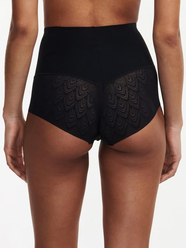 Chantelle Culotte Gainante Taille Haute - Noir - Sexy Shape