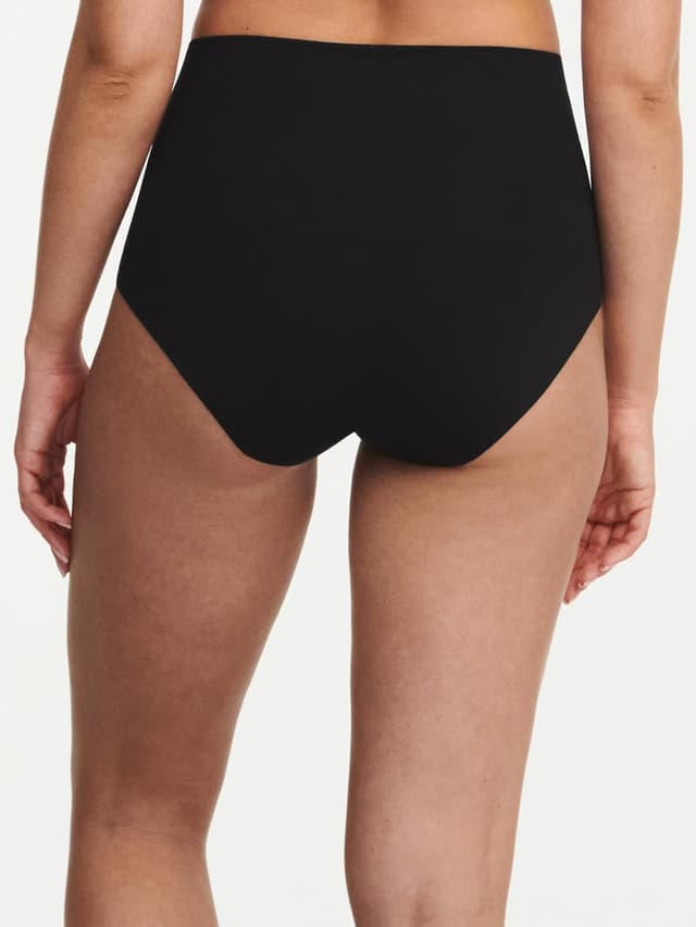 Chantelle Culotte Gainante Taille Haute - Noir - Smooth Comfort