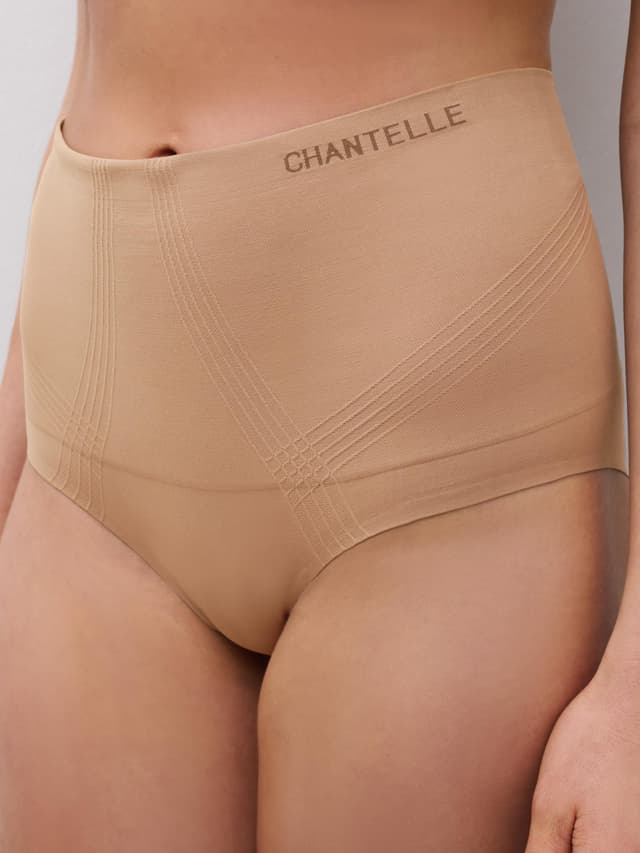 Chantelle Culotte Gainante Taille Haute - Terracotta - Smooth Comfort