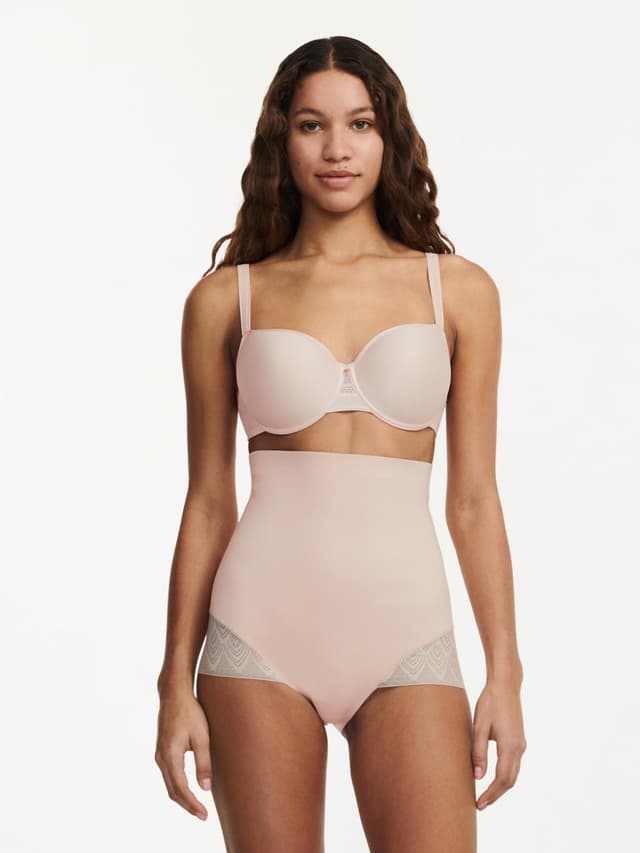 Chantelle Culotte Gainante Taille Très Haute - Beige Doré - Sexy Shape
