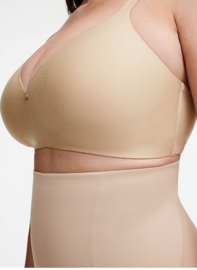 Chantelle Culotte Gainante Taille Très Haute - Nude - Basic Shaping