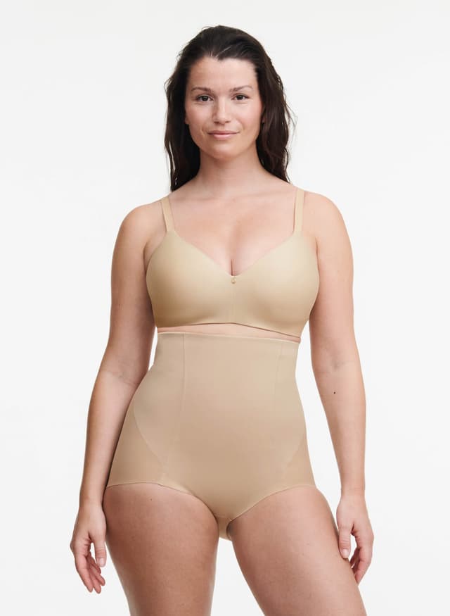 Chantelle Culotte Gainante Taille Très Haute - Nude - Basic Shaping