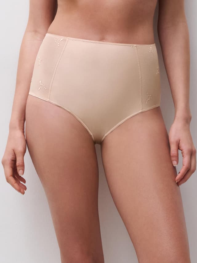 chantelle Culotte taille haute - Beige doré - Every Curve