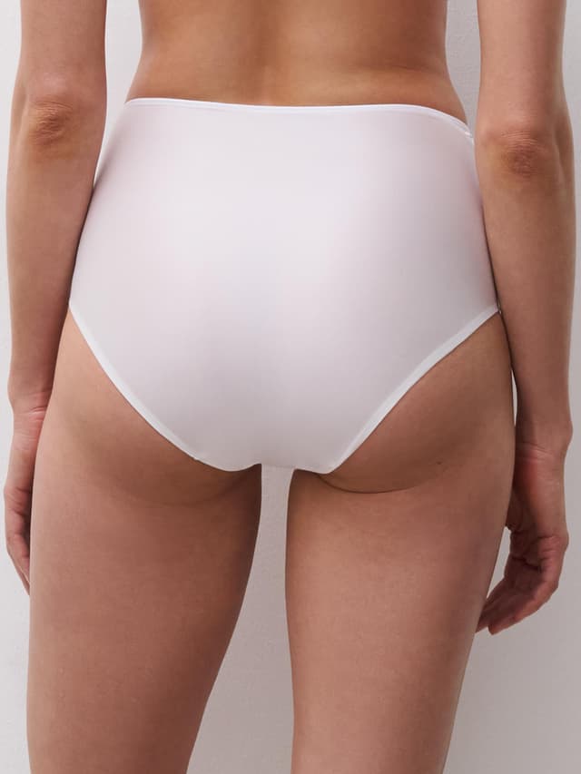 Chantelle Culotte Taille Haute - Blanc - Graphic Support