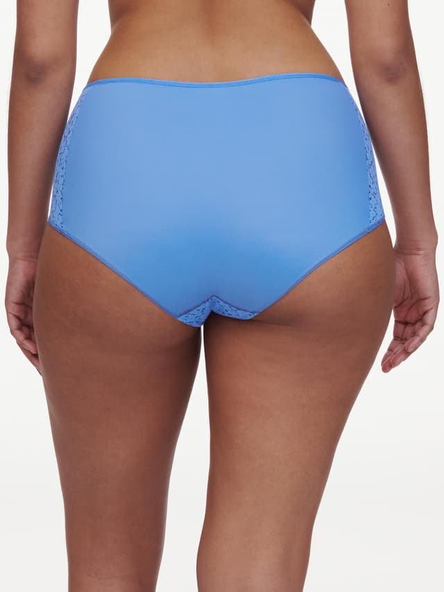 Chantelle Culotte Taille Haute - Bleu Antoinette - Norah