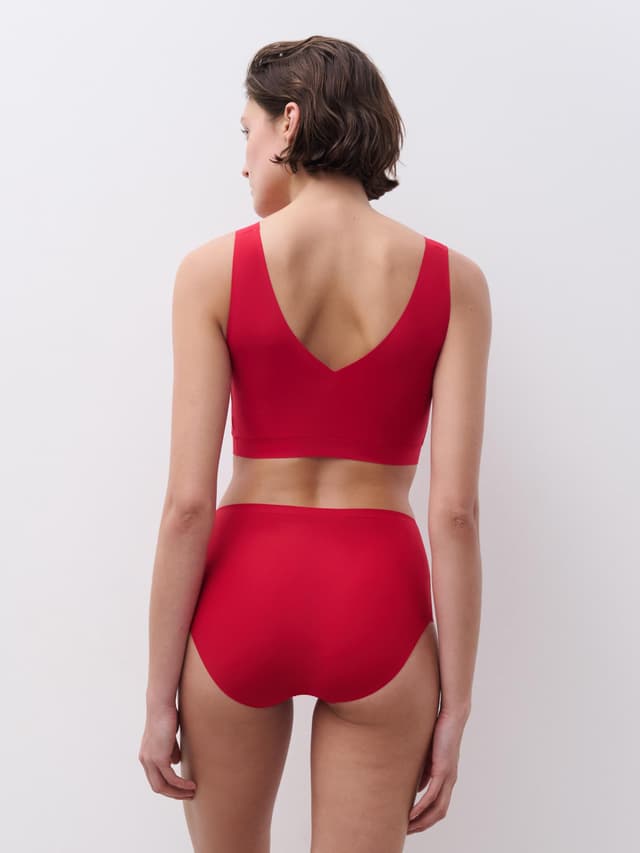 Chantelle Culotte Taille Haute - Coquelicot - SoftStretch